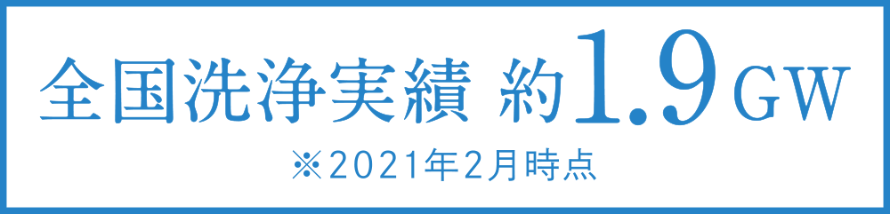 全国実績 約1.9GW